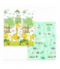 Piankowa dwustronna mata edukacyjna 200x180 ATL DA248