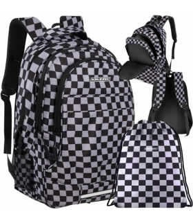 Plecak 22L szachownica Kruzzel 24530 00024530