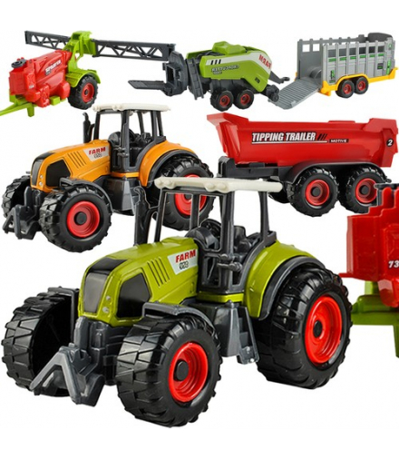 Farma dla dzieci, zestaw maszyn 6szt. KRUZZEL 23436 00023436