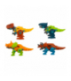 Zestaw konstrukcyjny dinozaury 24723 KRUZZEL 00024723