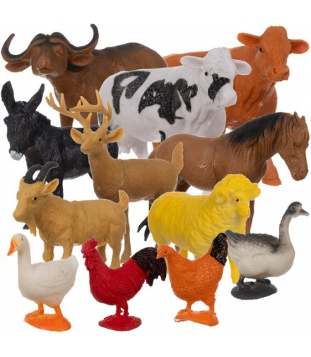 Zwierzęta gospodarskie zestaw figurek Kruzzel 00024854
