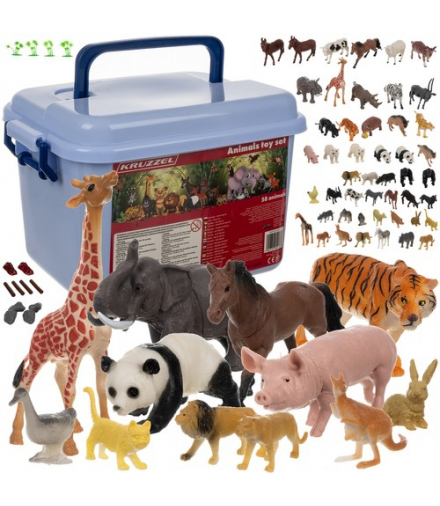 Zwierzęta zestaw figurek Kruzzel 24816 00024816