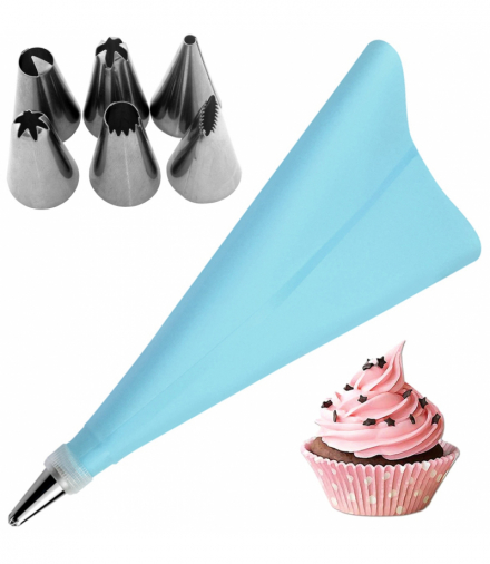 Rękaw cukierniczy 6 końcówek ATL AG406E