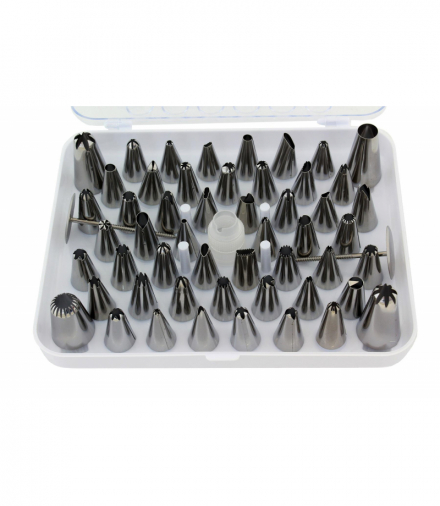 Zestaw 55 tylek cukierniczych ATL AG406F