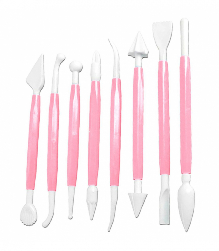 Szpatułki do dekoracji ciast 8szt ATL AG406L