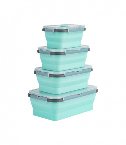 Zestaw składanych pojemników prostokąt Teesa LEC-TSA0194