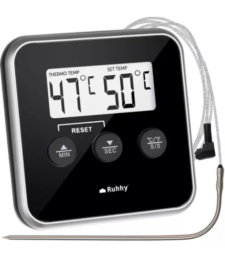 Termometr kuchenny z sondą Ruhhy 19155 00019155