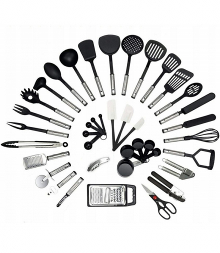 Przybory kuchenne zestaw 40szt ATL AG949
