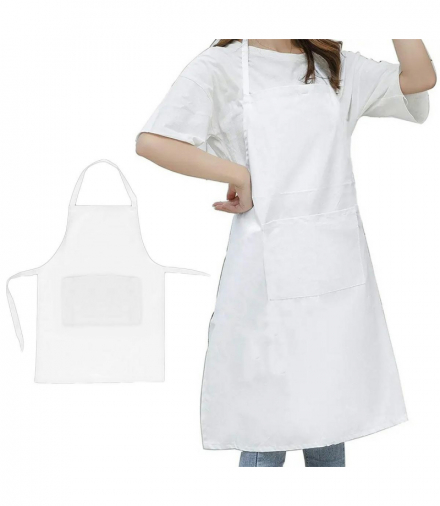 Fartuch kuchenny biały ATL AG930A