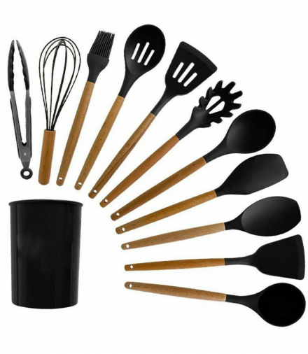 Przybory kuchenne zestaw 12 elementów ATL DA64