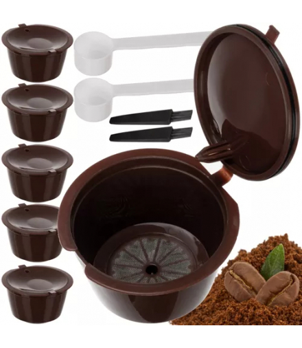 Kapsułki do kawy wielorazowe 6szt. Ruhhy 23028 00023028