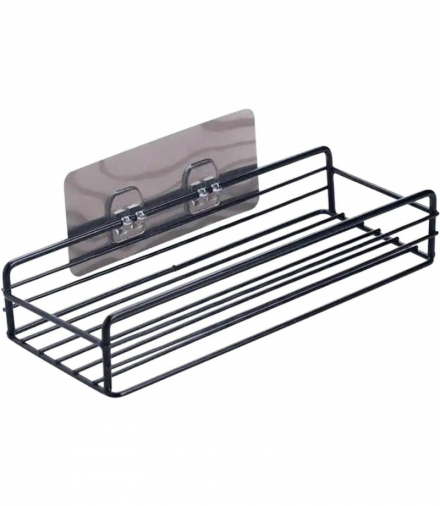 Samoprzylepna półka kuchenna czarna ATL DA131