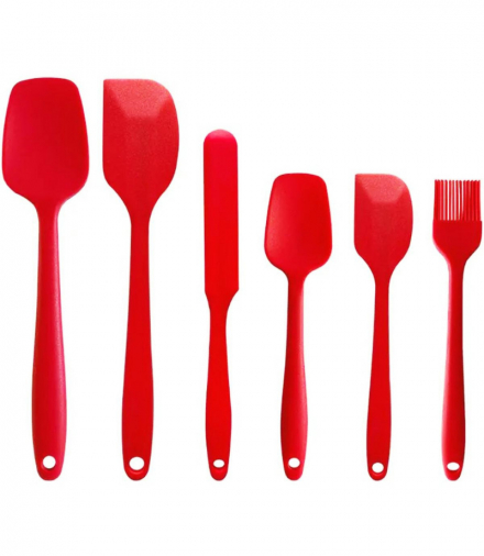 Przybory kuchenne zestaw 6el czerwony ATL DA144