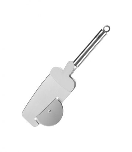 Nóż do pizzy z tarczą tnącą, zębami tnącymi brzegi oraz łopatką z zaciskiem Teesa LEC-TSA0137