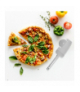 Nóż do pizzy z tarczą tnącą, zębami tnącymi brzegi oraz łopatką z zaciskiem Teesa LEC-TSA0137