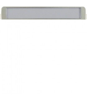 System płytek centralnych Pole opisowe do montażu w pierścieniu oddzielającym, stal szlachetna, lakierowana Berker 19057004