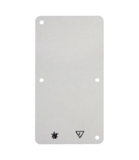 Akcesoria osprzęt Płytka denka samogasnąca do puszki n/t 2-krotnej, kremowy, n/t Berker 102122