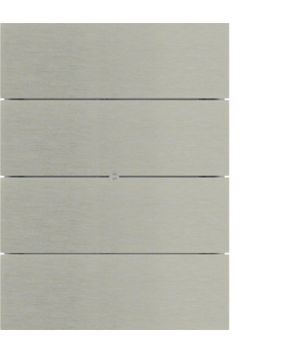 B.IQ Przycisk do wywoływania scen świetlnych 8-kr komfort, stal szl nierdz