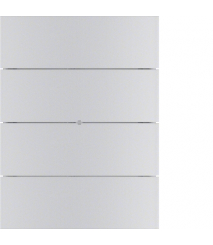 B.IQ Przycisk do wywoływania scen świetlnych 8-kr komfort, aluminium
