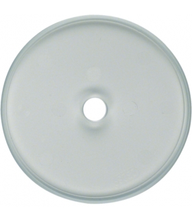 Glasserie Szklana płytka wierzchnia do łącznika obrotowego, jasny Berker 1090