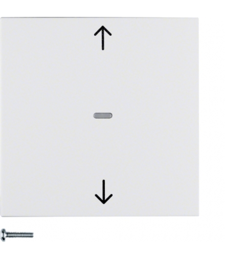 S.1/B.3/B.7 KNX RF quicklink przycisk żaluzjowy, biały, mat