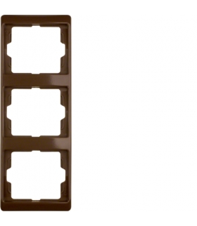 Arsys Ramka 3-krotna pionowa, brązowy Berker 13330001