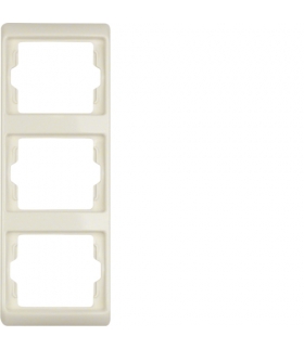 Arsys Ramka 3-krotna pionowa, kremowy Berker 13330002