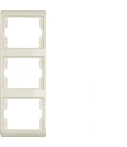 Arsys Ramka 3-krotna pionowa, kremowy Berker 13330002