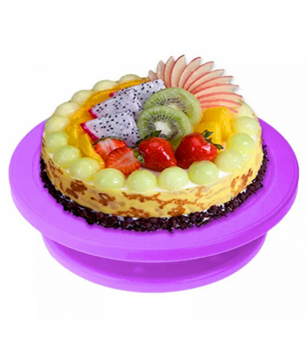 Patera obrotowa do dekoracji purple ATL AG649F