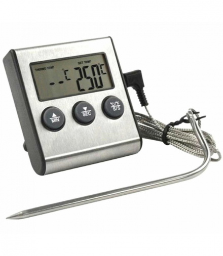 Termometr lcd do żywności sonda ATL AG254A