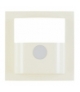 B.Kwadrat Płytka czołowa do kompaktowego czujnika ruchu, kremowy, połysk Berker 11908982