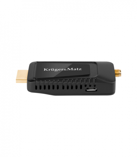 Tuner DVB-T2 HEVC H.265 mini na HDMI Kruger&Matz LEC-KM9999