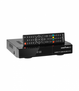 Tuner satelitarny Zgemma H7S DVB-S2X UHD H.265 HEVC LAN LP LEC-URZ0362