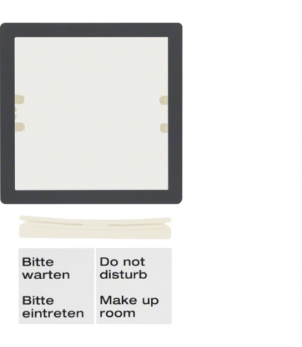 Q.x Klosz do oświetlenia sygnalizacyjnego LED, antracyt, aksamit Berker 12486086