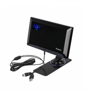 Antena TV pokojowa DVB-T SLIM Wiedyska LP LEC-ANT0307