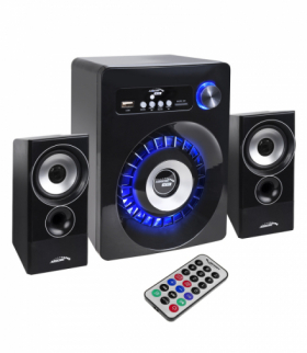 Zestaw głośników Bluetooth 2.1 Audiocore, radio FM, wejście kart TF, AUX, zasilanie USB, AC910 Audiocore CEN-56716