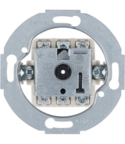 R.classic/Serie 1930/Glas Łącznik obrotowy grupowy zwierny, mechanizm, zaciski śrubowe Berker 383800