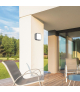 Plafon Hamburg LED 10W kwadrat 4000K antracyt biały Rabalux 8849