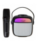 Głośnik do karaoke z mikrofonem - sd/usb/aux/bluetooth ADLER AD 1199 black