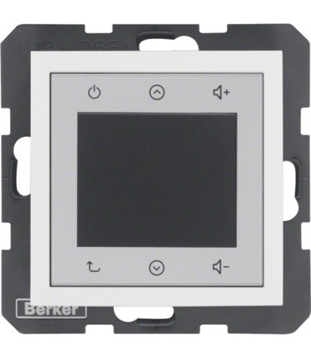 B.x/S.1 Radio Touch, biały połysk Berker 28848989