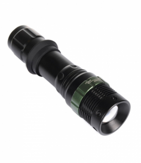 Latarka LED Maclean, Rowerowa, Ładowarka zestaw, Cree 200 lumen, MCE175 Maclean CEN-47827