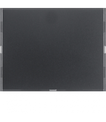 KNX e/s K.x Przycisk 1-kr z polem opis., diod. LED RGB i czuj. temp., antracyt