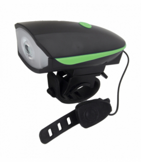 Lampka led rowerowa na przód z dzwonkiem alfard Esperanza ESP-EOT023