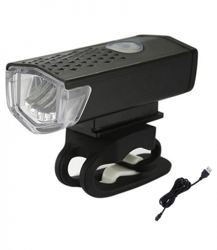 Lampka rowerowa przód czarna ATL ZD41F