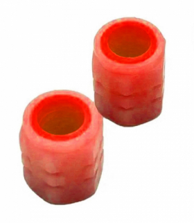 Nakrętki na wentyle świecące 2 szt czerwone ATL RW25B