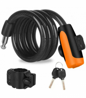 Mocny zamek blokada rowerowa 100cm ATL RW36