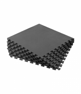 Mata pod sprzęt i do ćwiczeń na siłownię 180x120cm, materiał EVA, puzzle 6 szt, REBEL ACTIVE Rebel LEC-RBA-3153