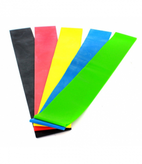 Zestaw gum do ćwiczeń - 5 sztuk ATL FT37