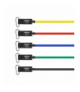 Zestaw gum oporowych do ćwiczeń Power Tube Set , 5-30 kg, 5 gumy, REBEL ACTIVE Rebel LEC-RBA-3006