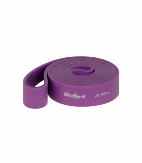 Guma do ćwiczeń lateksowa - Power Band PL-4, fioletowa 20-45 kg REBEL ACTIVE Rebel LEC-RBA-3000-4